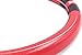 FINEX Supreme Steering Wheel Cover Black and Red Label for Universal Auto Car Accessories