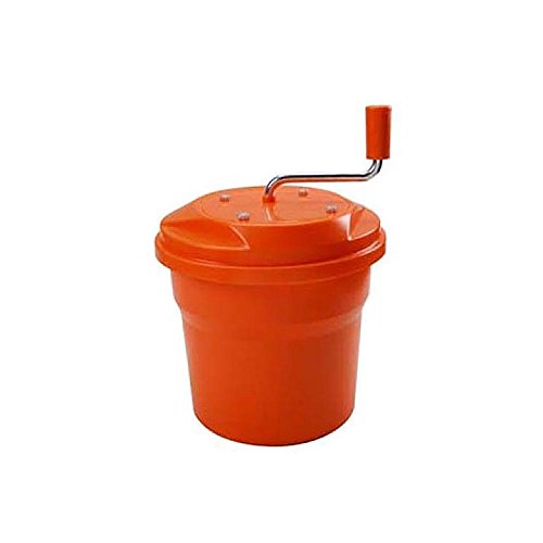 Dynamic E001 Manual Salad Spinner 2.5 Gallons, Dries up to 4 Heads of Lettuce