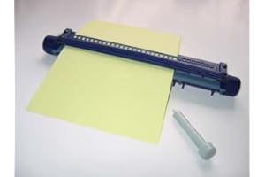 THE BRAILLE STORE Braille Read-and-Write Slate and Stylus, (Upward Writing Slate with Roller) for School, Braille Learning, Home, Teachers, Students, and Gifts - by Blind in Mind, The Braille Superstore