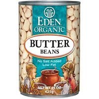 Eden Foods Butter Lima Beans 15 Oz (Pack of 12)