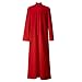 GraduatePro Clergy Roman Cassock Adults Priest Robe Liturgical Vestment Preacher Altar Server Style Single Breasted Red 51