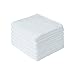 The Motherhood Collection 6 Pack Ultra Soft Baby Bath Washcloths, Rayon from Bamboo Towels, Perfect Baby Gifts | Baby Registry | Baby Travel Bathing Kit, 10