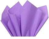 Soft Lavender Purple Bulk Tissue Paper 15 Inch x 20 Inch (100 count) Flexicore Packaging&reg;