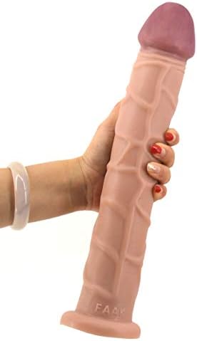 FAAk Big Huge Size Soft Thick Flexible Medical-Grade Silicone Stick