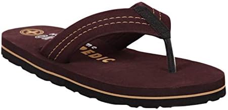 HubToHome Ortho Slippers and Flexible Slipper | Casual Slipper (Brown, Soft)