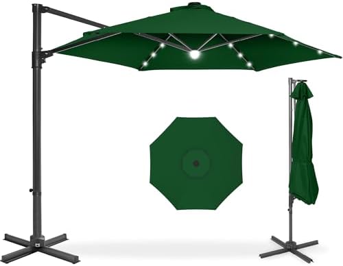 11' umbrella patio Amazon.com : Grand patio 11FT Cantilever Umbrella with Base Outdoor Large  Round Aluminum Offset Umbrella for Patio Garden Backyard (Champagne, 11 FT)  : Patio, Lawn & Garden
