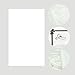 Lyly County Background 5X7ft Polyester Fabric Solid Color White Screen Photo Backdrop Studio Photography Props SC001