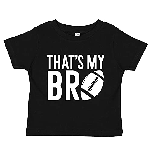 That's My Bro Football Brother/Sister Baby Tee Shirt (Infant and Toddler Sizes)
