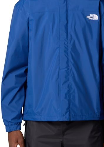 - Chaqueta Resolve para Hombre - Chaqueta de Senderismo Impermeable y Transpirable - TNF Black, M