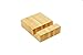 Kenley Desktop Organizer - Bamboo Wood File & Folder Sorter - Desk Tray with 5 Vertical Sections & Phone Holder - Storage Shelf Rack Stand for Office Supplies Binders Letters Paper Documents Magazines