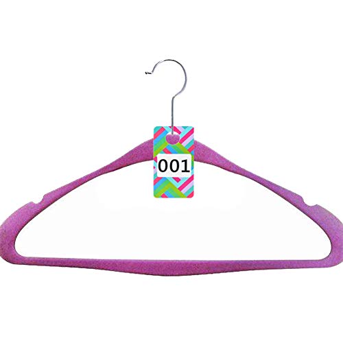 Zehhe 100 Pieces Reusable Consecutive Live Sale Number Tags with Normal and Reversed Mirrored Number - //coolthings.us