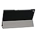 Asng Sony Xperia Z2 Tablet Case - Ultra Slim Lightweight Standing Cover for Sony Xperia Z2 Tablet 10.1 inch Tablet (Black)