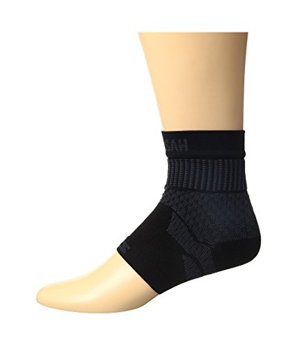 Zensah Ankle Support - Compression Ankle Brace - Great for Running, Soccer, Volleyball, Sports - Ankle Sleeve Helps Sprains, Tendonitis, Pain, Black, Small