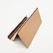 Nipole High-end Business Card Holder Stainless Steel Mirror Polish Desk Accessory Business Card Display Stand Rack Office Organizer (Deep Dark Gold)