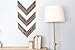BARNWOODUSA Reclaimed Wood Chevron Arrow, Rustic Wall Mount Decor, Weathered Gray Decorations