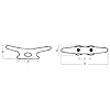 SeaSense-Galvanized-Dock-Cleat-12-Inch SeaSense-Galvanized-Dock-Cleat-12-Inch