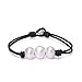 PEARLADA Genuine Leather Pearl Braided Bracelet for Women Wrap Knotted Freshwater Pearl Handmade Fashion Jewelry