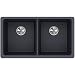 Elkay ELGU3322GY0 Quartz Classic Equal Double Bowl Undermount Sink, Dusk Gray