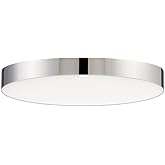 Maxim Trim-15W 1 LED Flush Mount-7 Inches Wide by 0.75 inches high-Polished Chrome Finish