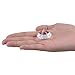 LONGWIN 30mm(1.2 inch) Crystal Diamond Themed Dinner Party Table Decoration Party Favors Gift Idea Pack of 8 (Clear)