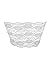 TL Women's 3 Piece or Single Floral Lace Strapless Bra, Seamless Tube Top Bandeau Bralettes with Stertchy Chest Wrap White Small