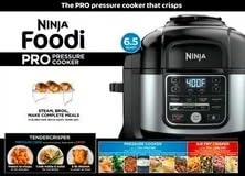 Ninja Foodi 10-in-1 Pressure Cooker & Air Fryer, 6.5 Quart - Stainless Steel Multi-Cooker with Precise Heating - Perfect Holiday Gift & Healthy Fast Cooking (OS300)