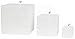 MT Products Hard Foam Blocks (6 Pack) | 4 x 4 x 4 Inch Non-Squishy Craft Square Foam Cubes | Polystyrene Brick for Arts and Crafts, Sculptures, Floral Arrangements, Modeling, Centerpieces - Made in The USA