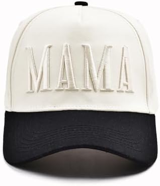 Funny Mommin Hat for Women Adjustable Cotton Baseball Cap Gift for Mom Funny Mommin Hat for Women, Mama Too Busy to Care Truck Hat  main image 3