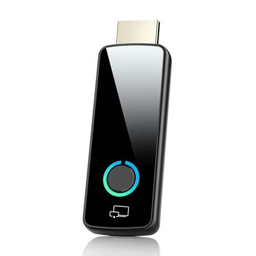 Wireless HDMI Adapter, Miracast Dongle / Airplay / Screen Mirroring for TV/Projector from iOS/Android/Windows - Portable HDMI WiFi Transmitter (W3401)