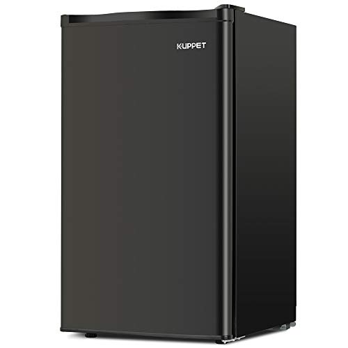 Kuppet Mini Fridge Reversible Door Compact Refrigerator for Dorm