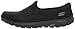 Skechers Performance Women's Go Walk 2 Slip-On Walking Shoe, Black/Black, 8 M US
