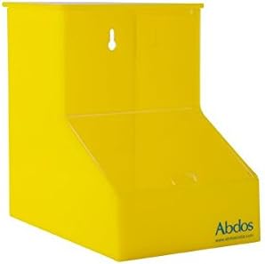 Abdos P70101 Workstation Storage/Dispenser Bin, Acrylic, Pack of 1