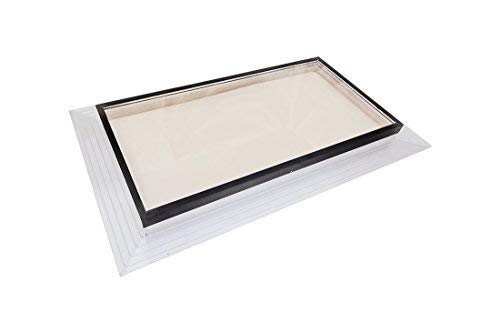 SIG Skylights FMB 13 ½ x 24 Deck Mounting, Self Flashed Glass Skylight w/Bronze Insulated Glass