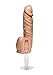 Doc Johnson Ty Fox - Realistic Cock with Removable Vac-U-Lock Suction Cup - 10.8 in. Long and 7.8 in. of Girth - Vac-U-Lock Harness, O-Ring Harness, and F-Machine Compatible - Pegging - Dildo