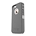 OTTERBOX Defender Series Case for iPhone SE (1st gen - 2016) and iPhone 5/5s - Frustration FRĒePackaging - Glacier (White/Gunmetal Grey)