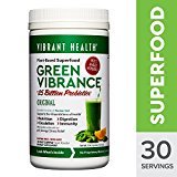 Vibrant Health Green Vibrance Powder 30 Day Supply 12.5 Oz Version 16.0