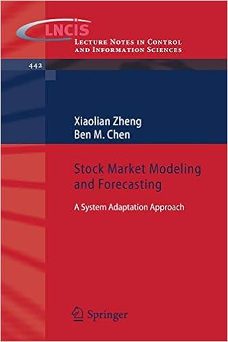 Stock Market Modeling And Forecasting A System Adaptation Approach Lecture Notes In Control And Information Sciences 442 Zheng Xiaolian Chen Ben M 9781447151548 Amazon Com Books