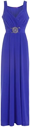 Glossy Look Women's Long Dress
