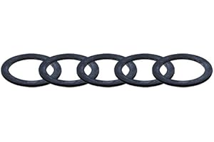 FIREHOSEDIRECT 2" NH/NST/NPSH Fire Hose Couplings & Adapters Gasket (5-Pack) - Made in the USA