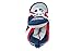 Happy Feet Mens y Womens NFL Sneaker, LG - W 8-10, M 7-9, New England Patriots Slippers
