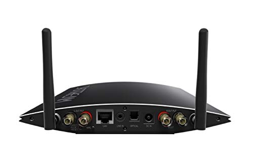 D-STREAM WAMP-200SB HI-RES (24-BIT/192KHZ) WiFi and Bluetooth Audio Amplifier, Works with Spotify, Tidal, Qobuz and Other Streaming Services