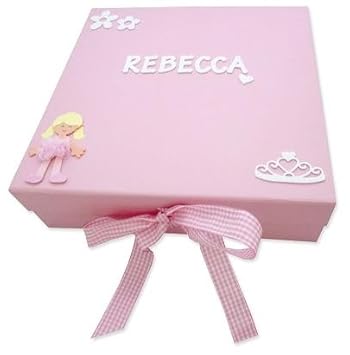 Baby Personalised Keepsake Box First Birthday Gift Christening Gift