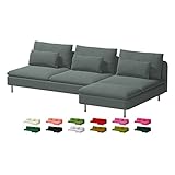 Custom Made Soderhamn Sectional Couch Velvet