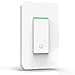 Smart Light Switch, Joso 2.4Ghz WiFi Light Switch Single-Pole Compatible with Alexa, Google Assistant & IFTTT with Timer, Mechanical Button Switch, Multi-person Remote Control, No Hub Required