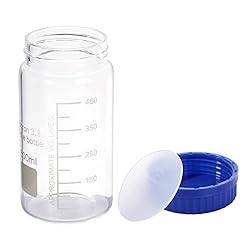Moonetto 2 Pack 500 mL Wide Mouth Graduated Round