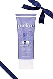 purlisse Blue Lotus Seed Mud Mask and Exfoliant - Brightening and Exfoliating Face Scrub Masque For All Skin Types - Top Rated Mudd Mask for Sensitive Skin, 2.5 ounce