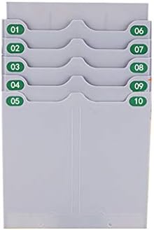 タイムカードラック 壁掛け 立て掛け ポケット式 省スペース 10 30 お見舞い 40 50名分 Color