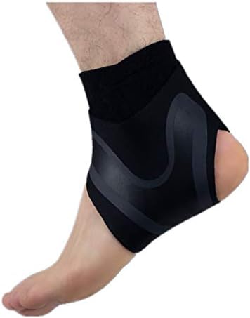 KAIMENG Ultimate Ankle Brace Support Strap Sleeve Adjustable Compression Strap for Weak Ankles Sprains and Sports Injury A Pair