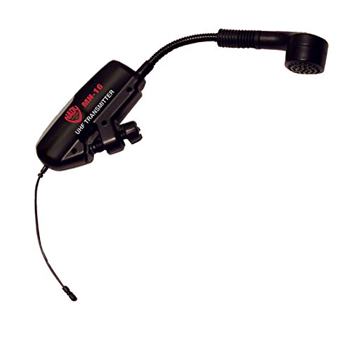 Nady UHF Wireless System for Horn and Woodwind Instruments with MRX-16 Receiver and MH-16 Transmitter (MicroMHT-16X)