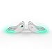 RUMBLE 24/7 Night Running Gear Shoe Lights- Flashing LED Reflective Gear for Runners, Joggers, Bikers, Kids & Pets (One PAIR) White